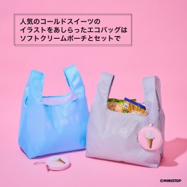 MINISTOP OFFICIAL BOOK ポーチ＆エコバッグ　イメージ画像