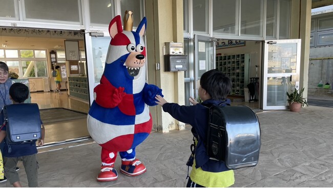 ゴーディーによるあいさつ運動(24年1・2月)実施の報告