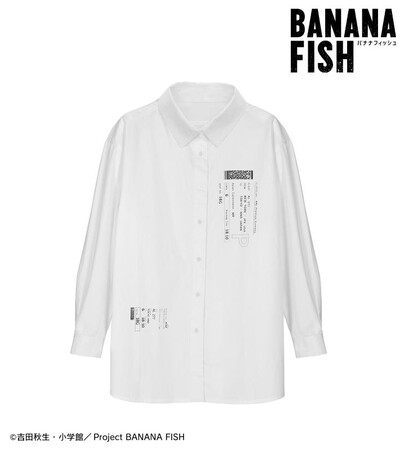 TVアニメ『BANANA FISH』の航空券風ロングスリーブシャツの受注を開始！！アニメ・漫画のオリジナルグッズを販売する「AMNIBUS」にて
