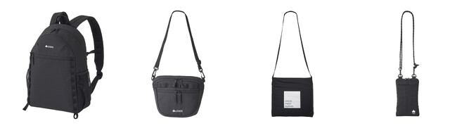 キャンプ、フェス、通勤や通学にも！普段使いしやすいシンプルなカラー＆デザインのバッグ4種 新発売！