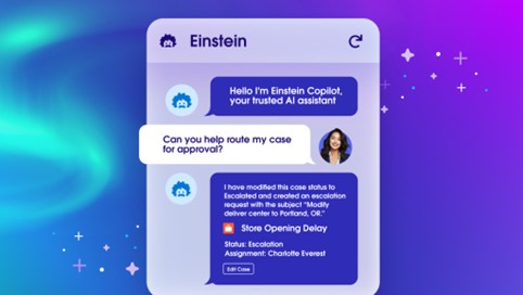 Salesforce、Einstein Copilotを提供開始　CRM向け対話型AIアシスタントにより企業データに基づく信頼できるAIの回答を提供