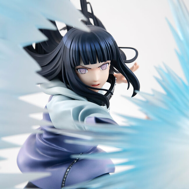 「日向ヒナタ」が、八卦空掌をイメージで再現した姿でフィギュアシリーズ『NARUTOギャルズDX』に登場。