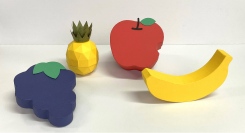 果物をモチーフにした紙製の「オリジナル貼り箱」をオーダーメイドで作成！なめらかな曲線の複雑な形状も表現可能。3月1日（金）より受注生産を開始