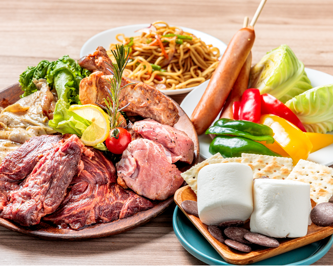 千葉市「青葉の森公園 BBQサービス」 が今年もオープン！！ 期間限定営業(3/20-10/14)★★★《 全員ソフトドリンク飲み放題付き!! 》 手ぶらOK!!