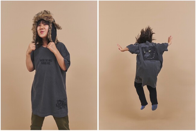 BAITより絵本「かいじゅうたちのいるところ」とのコラボレーションTシャツが登場