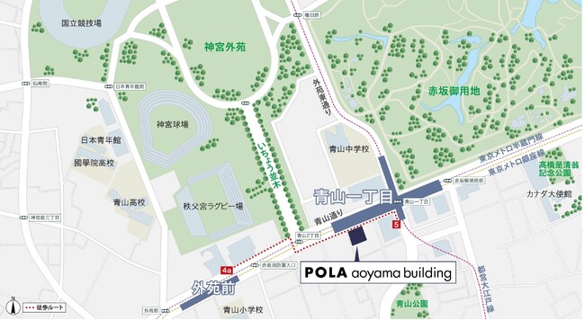 ポーラ青山ビルディングが2024年3月1日(金)に竣工