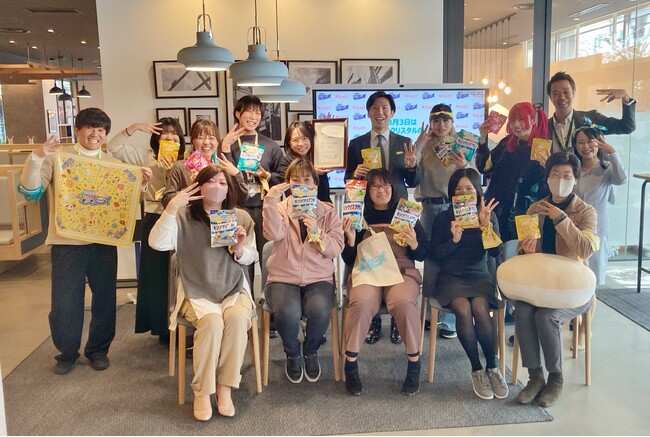 3月3日を「キシリクリスタルの日」に公式認定！～ファンクラブ「キシリーズ」メンバーが登録証授与式に参加～