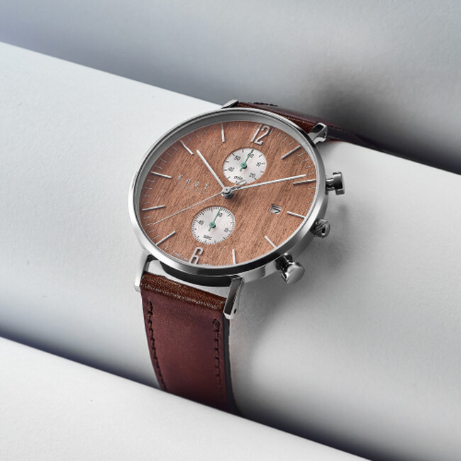 Maker’s Watch Knotと石川県の株式会社谷口がコラボレーション。桜の間伐材を採用したウッドダイヤルウォッチ「蘖（ひこばえ）」を数量限定で発売。