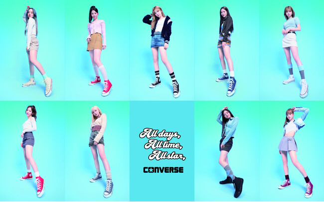 CONVERSE × NiziU ビジュアル・ムービー第2弾を公開！オリジナルアイテムが手に入るノベルティキャンペーンも同時開催