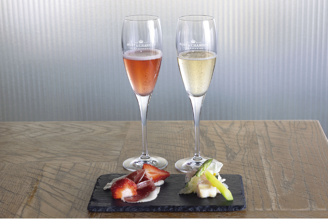 成城石井プロデュースのワインバー「Le Bar a Vin 52」にて春を彩る2種類のモエ・エ・シャンドンが楽しめる限定メニュー『ワインを楽しむワインの美味フェア』