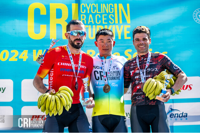 サイクルロードレース UCIヨーロッパツアー トルコ・GP SYEDRA ANCIENTCITYにて3位 に！