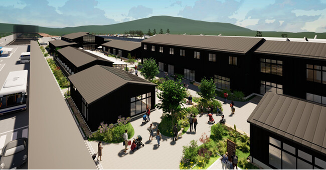 軽井沢駅北口に駅直結の新たな商業施設 2026年春 開業予定