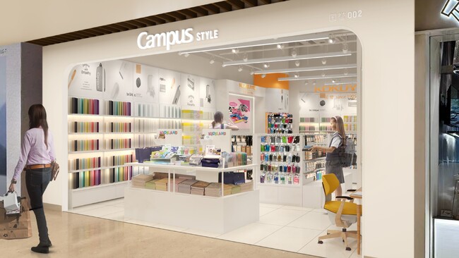 コクヨ文具の直営店「Campus STYLE」中国上海に2号店を4月26日オープン