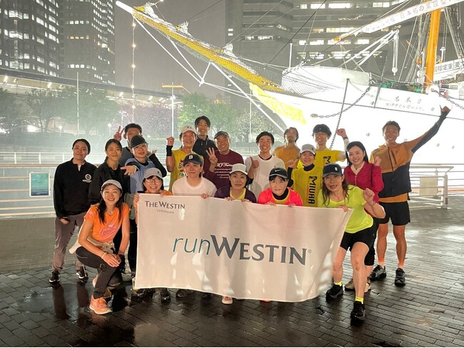 【ウェスティンホテル横浜】　国際女性デーをテーマに４キロを走る「runWESTIN with On×横浜ビール2024」を開催