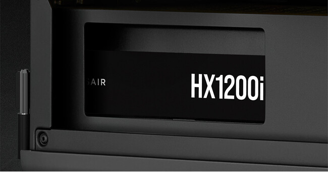 105℃コンデンサを採用しPCI Express 5.0に対応するデジタル電源ユニット、CORSAIR社製「HX1200i」を発表