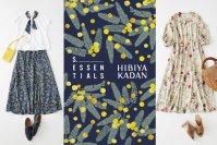 2024年春の新作コレクション『S.ESSENTIALS×HIBIYA KADAN』三陽商会のオリジナルブランドに「花屋さんのお花柄」を提供。