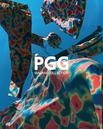 スポーツ＆ライフスタイルウェアブランド【PGG】「MAGMA COLLECTION」を3月15日(金)より展開店舗限定で発売