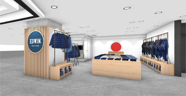 EDWINコンセプトショップが初のPOP UP STOREを阪急メンズ東京で開催。