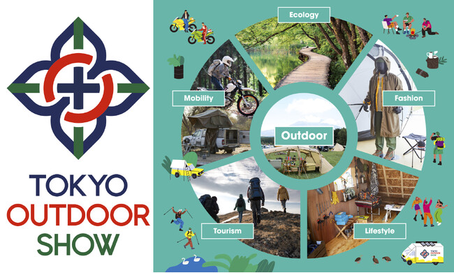 アウトドアカルチャーの大博覧会「TOKYO OUTDOOR SHOW」2024年6月、幕張メッセにて開催!!