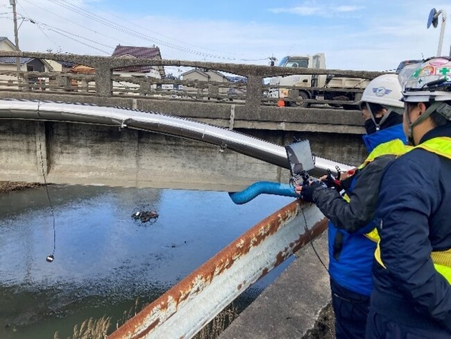 令和6年能登半島地震 復興に向けてドローンによる橋梁点検を輪島市内で実施