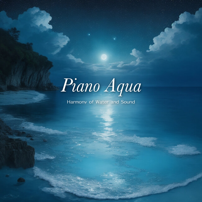 癒しを奏でるアーティスト「Classy Moon」。波の美しき調べ、音の水の舞。最新アルバム『Piano Aqua - Harmony of Water and Sound』をリリース！