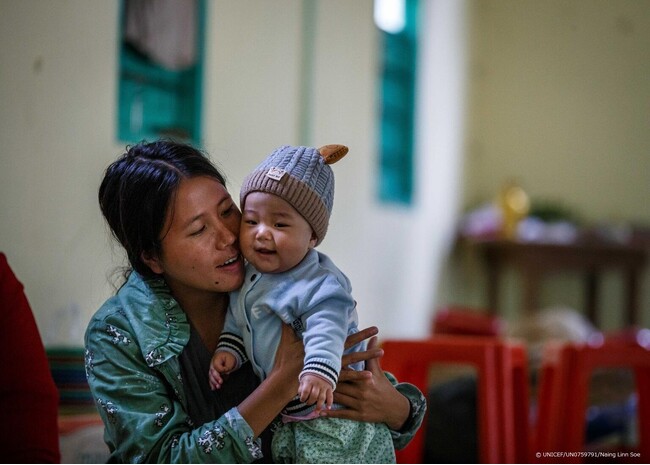日本政府、ミャンマーで人道危機に直面する人々へ命を守るサービスを提供するため、UNICEFに6億9,000万円の無償資金協力を実施