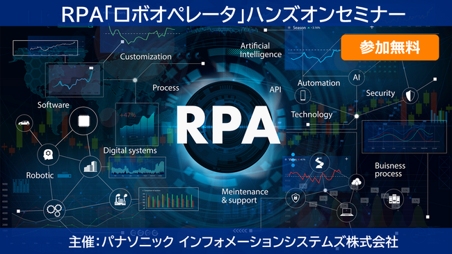 【オンライン開催】純国産RPA「ロボオペレータ」 ハンズオンセミナー＜好評につき期間延長！＞