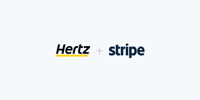 Stripe、米レンタカー大手 Hertz (ハーツ) と提携し世界各地の決済を強化