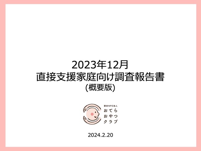 「他団体の先着順の助けは私のような思う様に出来ず困っている人には届きません。」ー困った時に助けを求められないと感じる社会