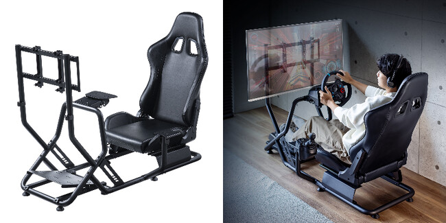 リアルな臨場感を追求！ドライビングの没入感を叶えるレーシングコックピットを3月13日に発売
