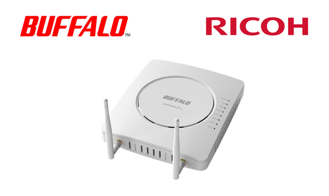 バッファローのWi-Fiアクセスポイントが、介護福祉施設の統合見守りシステム「リコーけあマルシェ」のWi-Fi環境整備推奨商品に採用されました