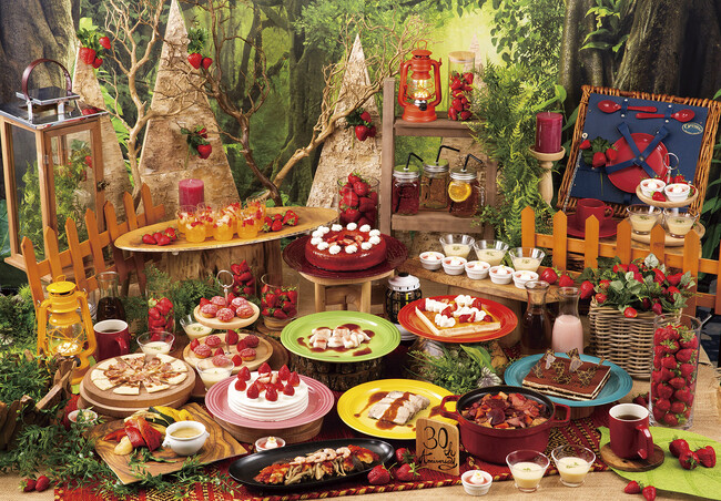 【京王プラザホテル八王子】ホテル開業30周年記念ブッフェ第１弾「30th Anniversary Buffet with Strawberry Sweets」を開催