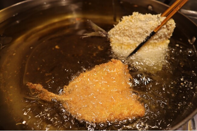 魚津漁港の“もったいない魚”を揚げたてアジフライやお刺身でビュッフェで提供　　宇奈月温泉初の低利用魚ビュッフェメニューを開始