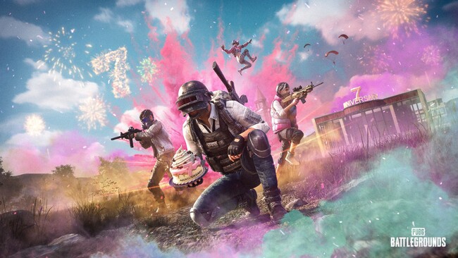 KRAFTON, PUBG7周年記念アップデート実施