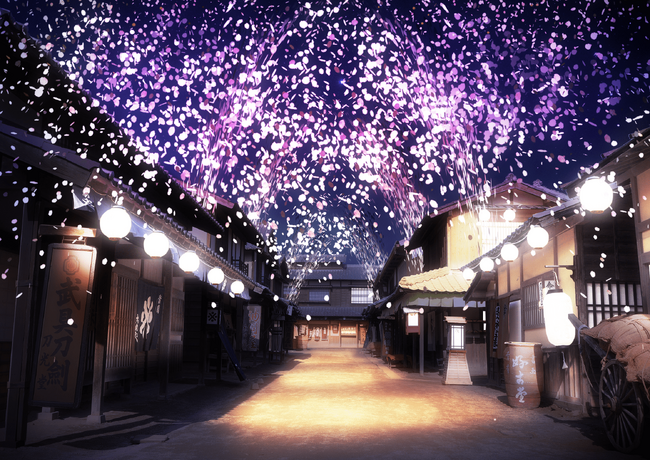 200万枚の桜吹雪が夜空に舞う!東映新作4つのイマーシブ体験も