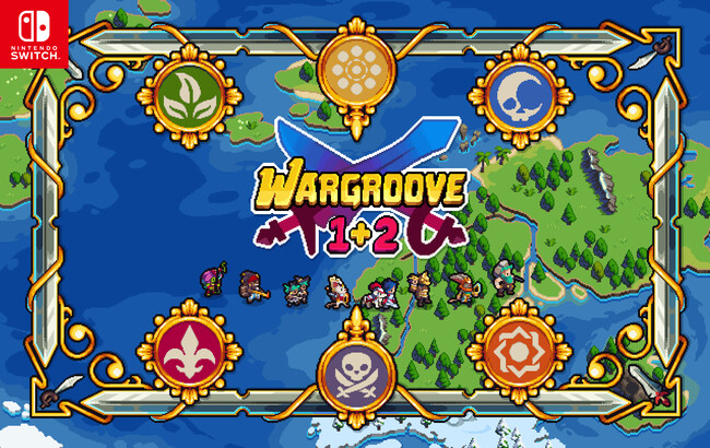 成長なんて甘えは捨てろ！時間が溶けるウォーシミュレーション　ターン制戦術ゲームを遊び尽くせるセット『ウォーグルーヴ１＋２』Switchパッケージ版で2024年5月30日（木）発売決定！！