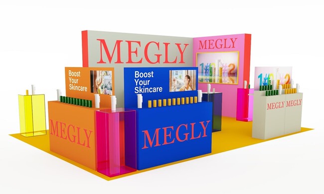 「あなたの化粧水を超える？」新商品＆『MEGLY』のもつ7つのパワーがいち早く体験できるポップアップストアを有楽町マルイで開催！