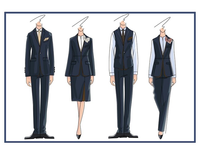 ロイヤルパークホテルズ【THEシリーズ】のフラッグシップライン「アイコニック」ブランドの制服デザインをリニューアル