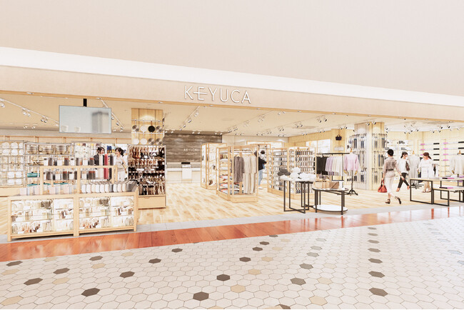 【熊本県初出店】ライフスタイルショップKEYUCA 熊本市西区エリアに「アミュプラザくまもと店」を３月19日(火)にオープンします。