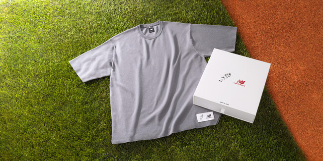 ニューバランスと大谷翔平による大谷翔平シグネチャーロゴをあしらったMade in Japan限定Tシャツの抽選販売が決定