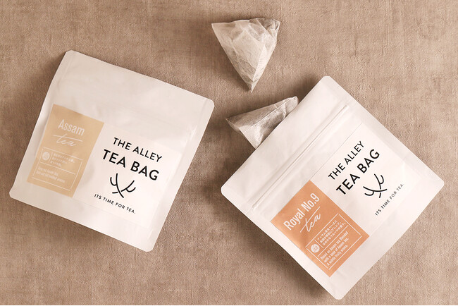 本格的なお茶を美味しく手軽に！お茶に恋をするティーストア“THE ALLEY”にてティーバッグの店頭販売を３/21（木）よりスタート。