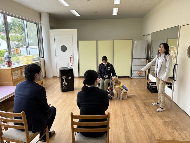 不動産取引一件ごとに、介助犬の育成・普及のために寄付