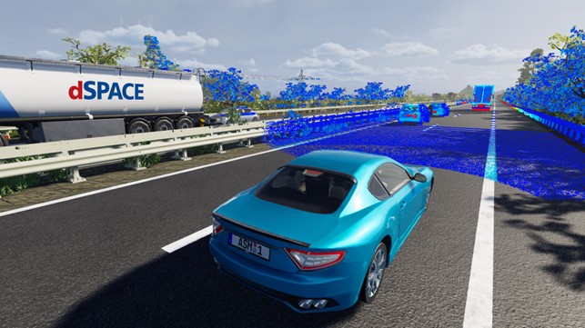 自動運転アプリケーションの開発を加速するため、dSPACEはセンサシミュレーションソリューションプラットフォームであるAURELIONにHesai社のLiDARモデルを実装