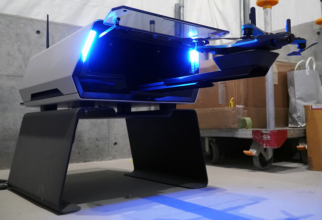 ドローンを活用した完全無人巡回による建設現場の工事進捗管理の実証実験に成功