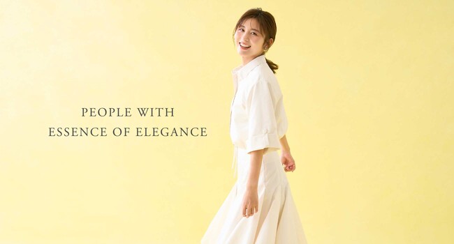 ANAYIのマガジンコンテンツ【PEOPLE WITH ESSENCE OF ELEGANCE】より、フリーアナウンサー 宇賀なつみさんのスペシャルインタビューページ公開！