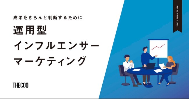 直接の効果計測が難しいインフルエンサーマーケティングで成果把握をする方法とはホワイトペーパー『運用型』インフルエンサーマーケティングをリリース