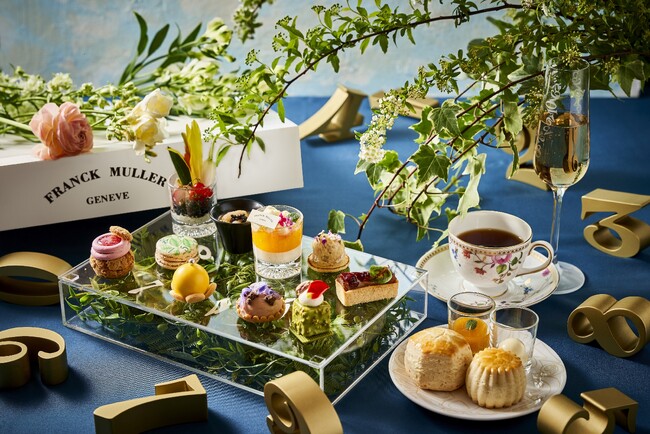 【ザ・リッツ・カールトン大阪】フランク ミュラーの新作ウォッチをテーマにしたコラボレーションアフタヌーンティーを4月16日より提供開始