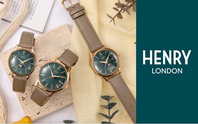 英国の腕時計ブランドHENRY LONDON（ヘンリーロンドン）は3月25日にブランド設立以来絶大な人気を誇るストラトフォードシリーズより新作3型を公式オンラインショップにて発売します。
