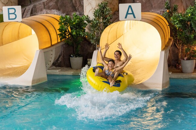 【別府温泉 杉乃井ホテル】一足先に夏体験、雨でも楽しめるアミューズメントプール「アクアビート」が6月1日（土）にオープン！