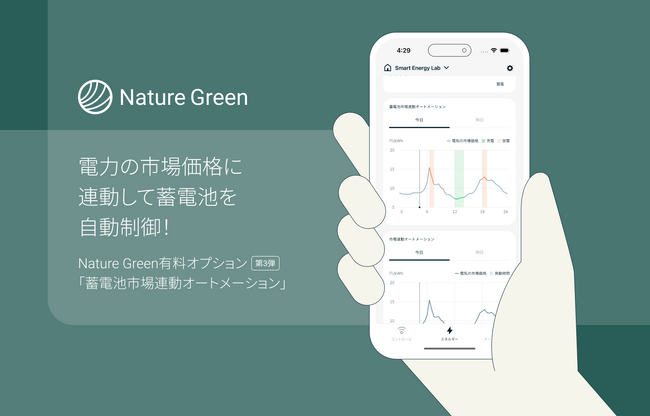 電力の市場価格に連動して「Nature Remo E」で蓄電池を自動制御！